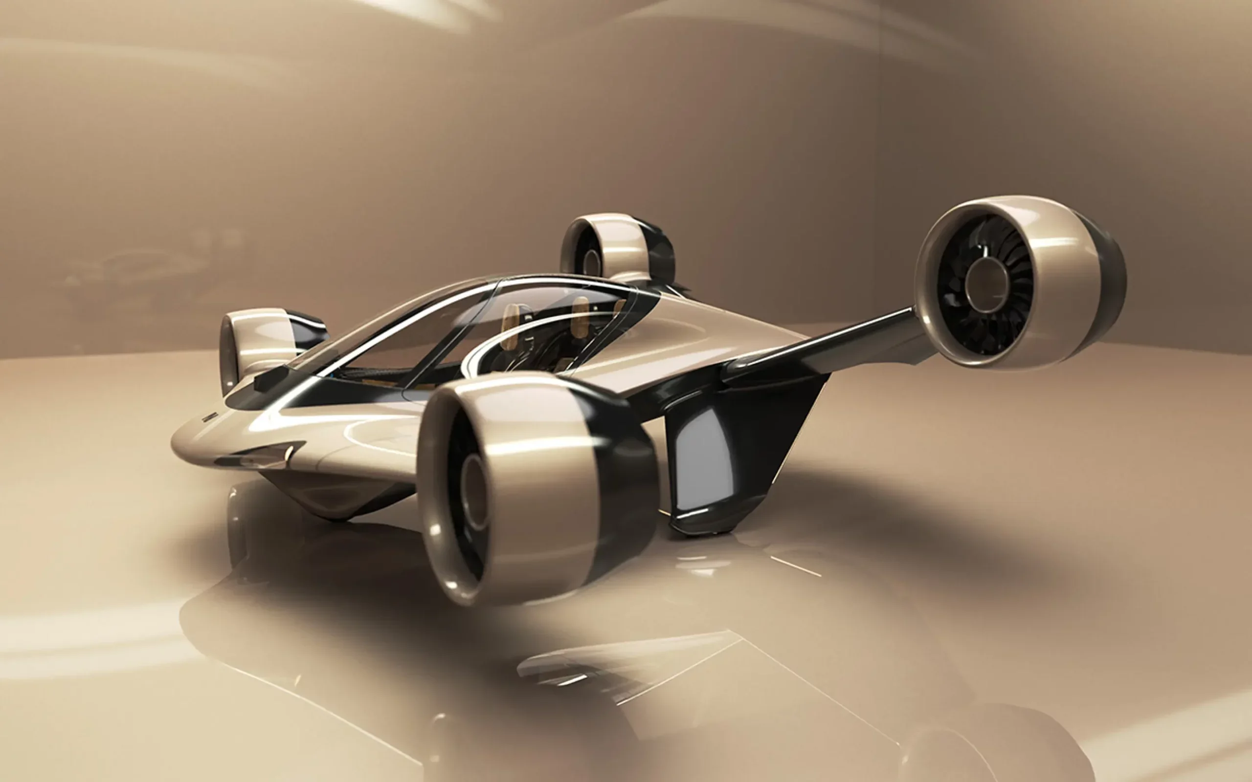 At first glance, the Sigma looks more like a high-performance concept car than an aircraft.