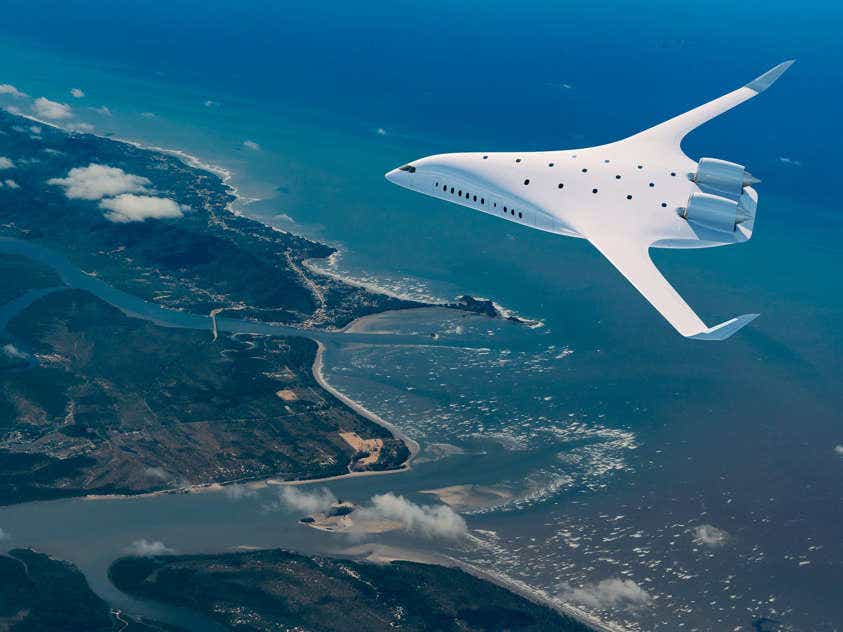 The Z4’s radical shape could cut fuel use by half while reinventing how people fly