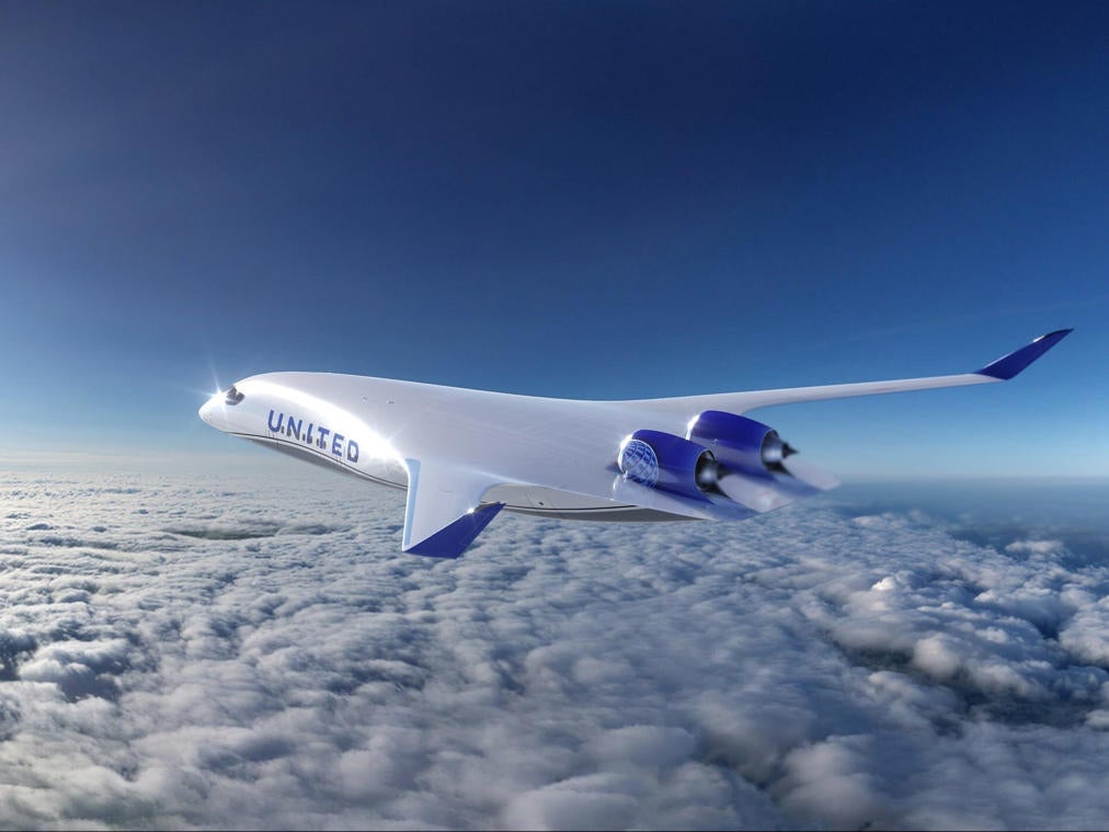 United Airlines has backed a groundbreaking aircraft concept featuring a massive single wing and an ultra-wide cabin layout.