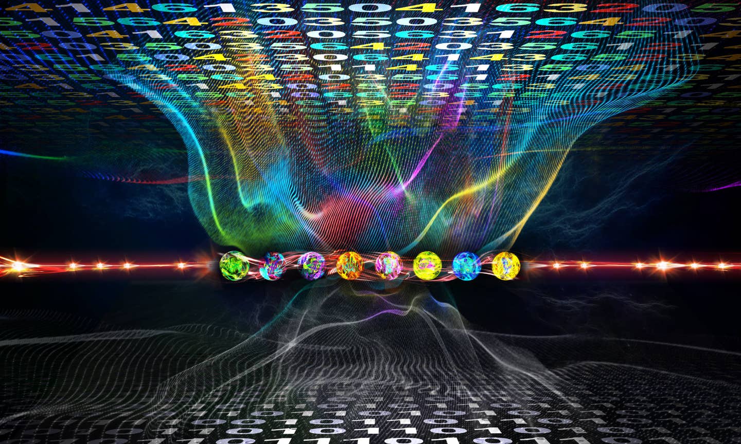 Scientists use a qudit quantum computer to simulate quantum field theory in 2D, revealing new details about particle interactions.