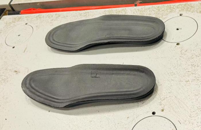 Smart insoles prototype.