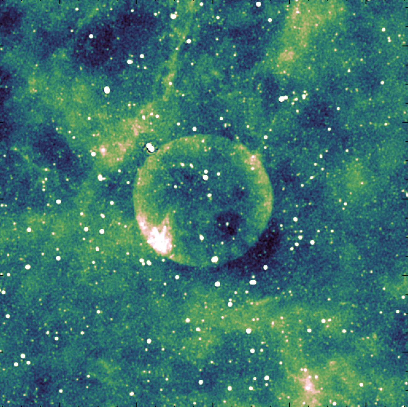 This is the shape of the newly studied, strangely spherical supernova remnant.