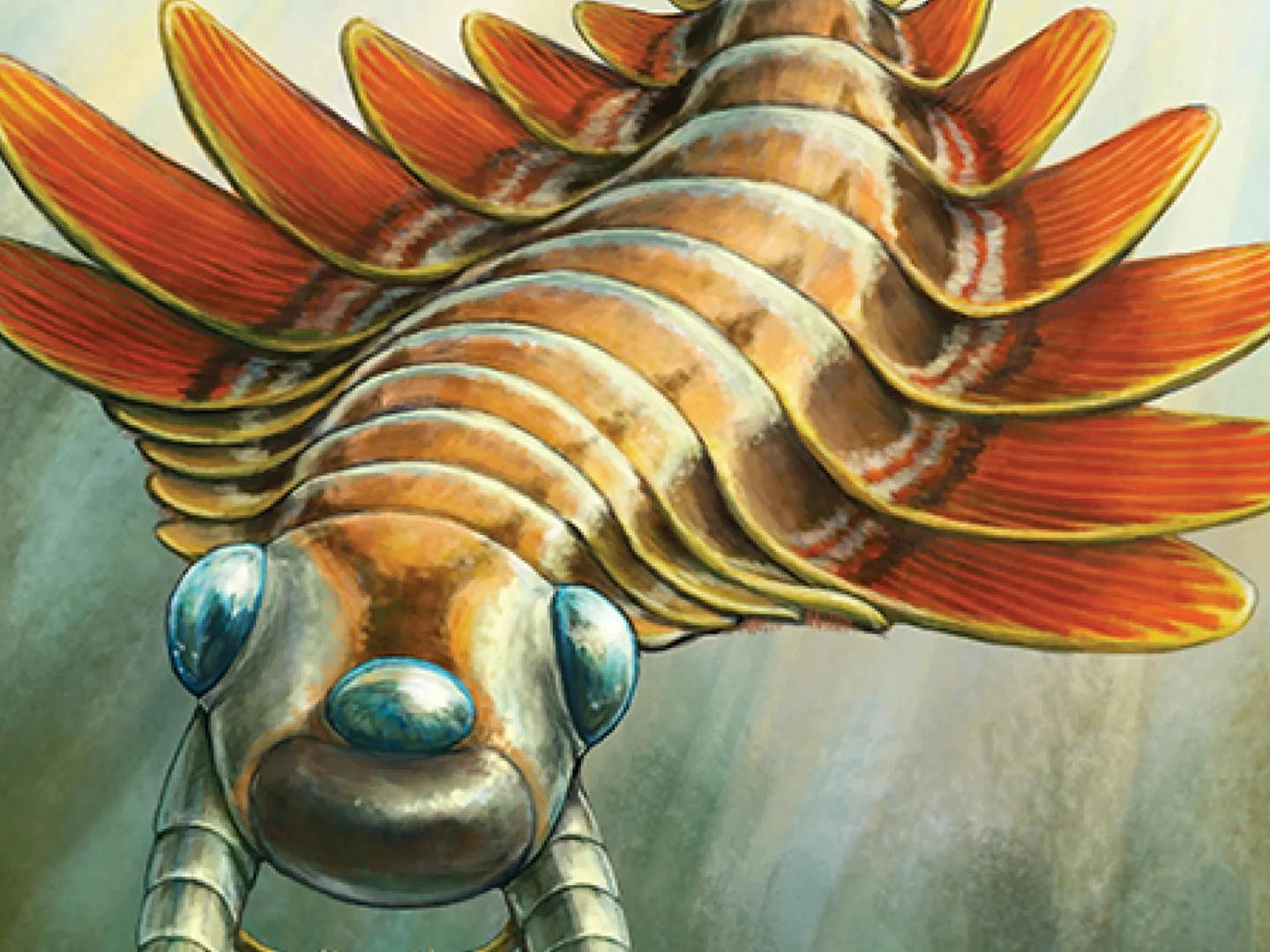 Ancient sea predator had three-eyes and breathed through its rear