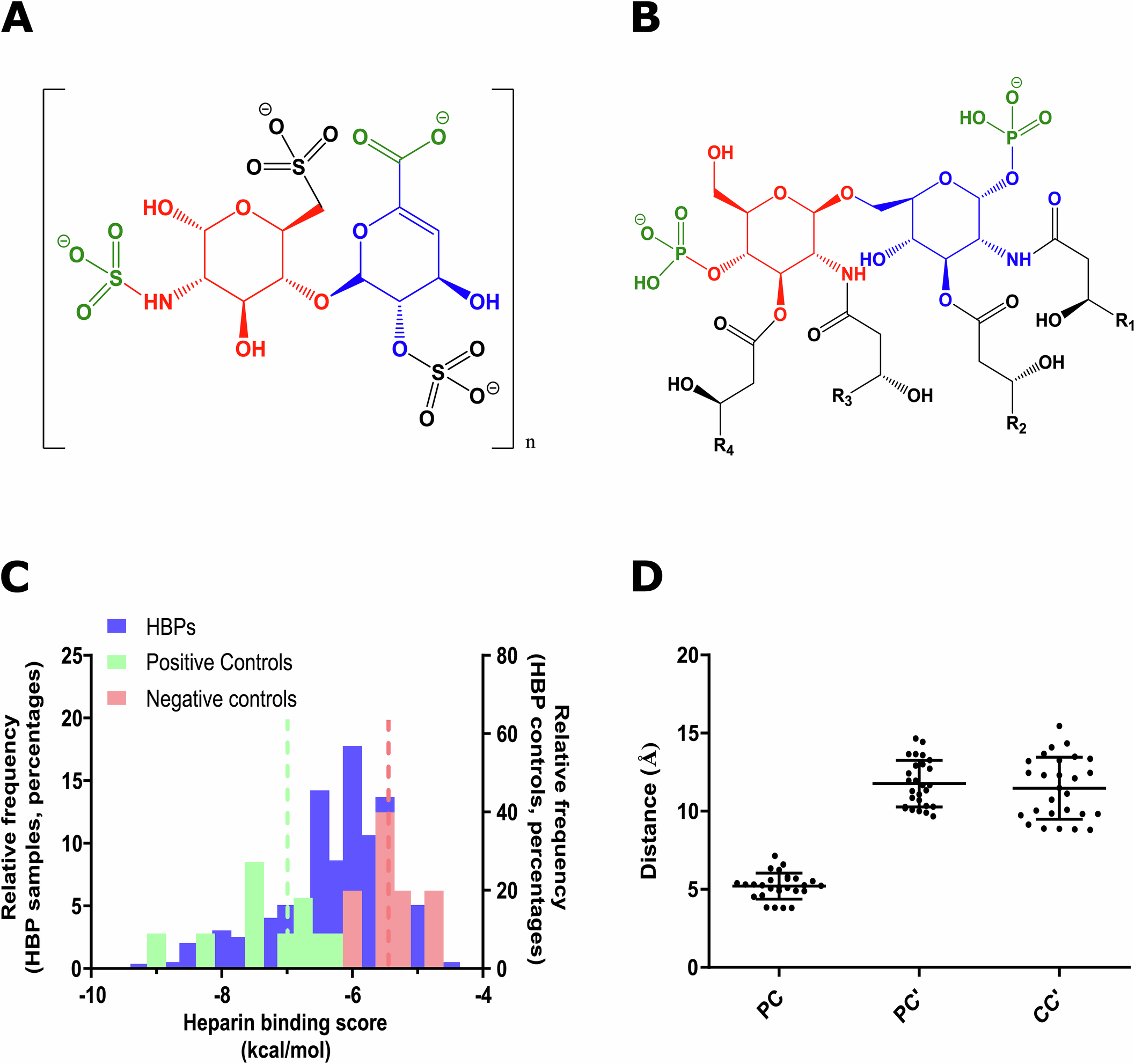 Structural and bioinformatics analysis of HBPs.