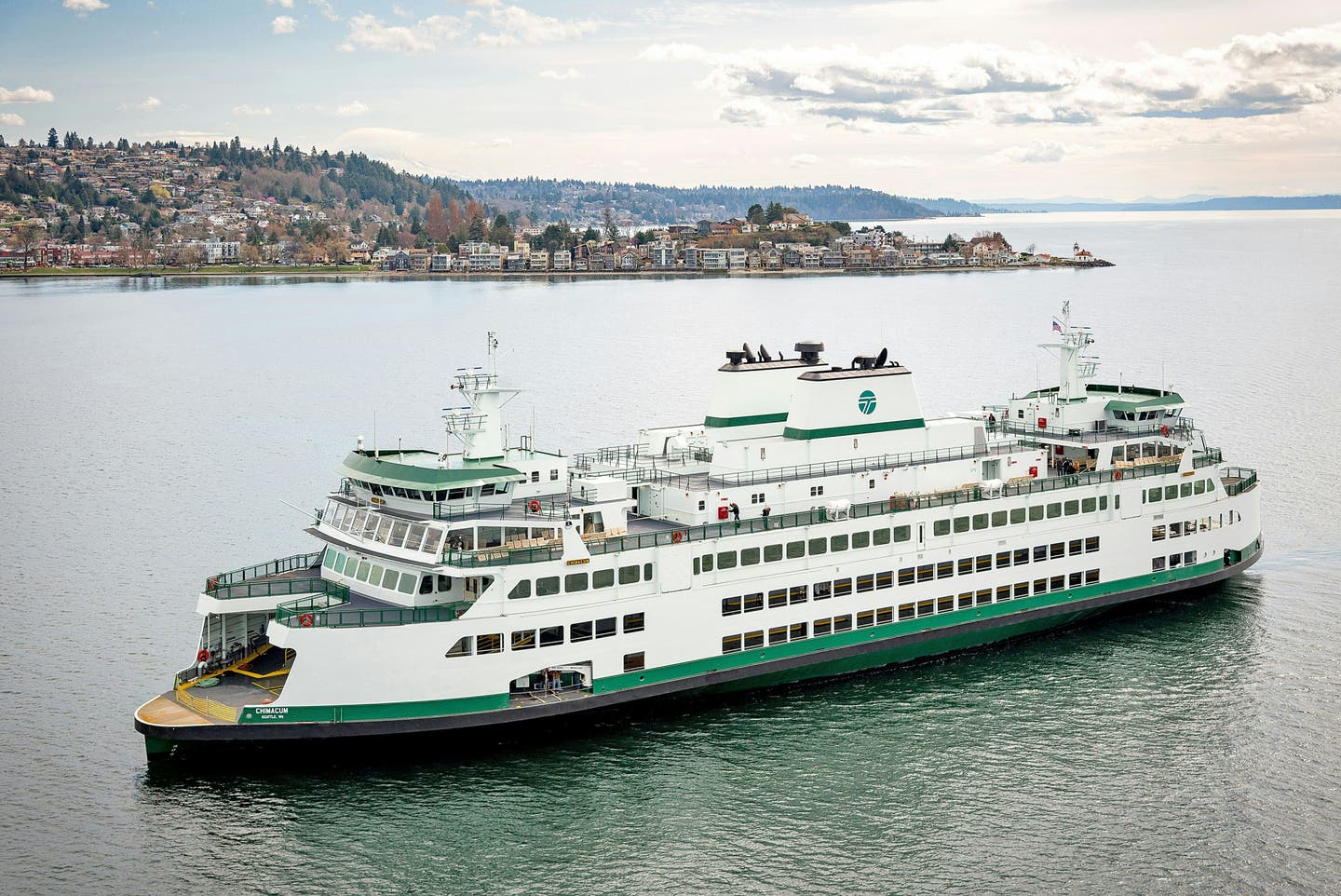 A new air-powered propulsion system may replace diesel engines in ferries, cutting 120 tons of CO2 and $73,000 a year.