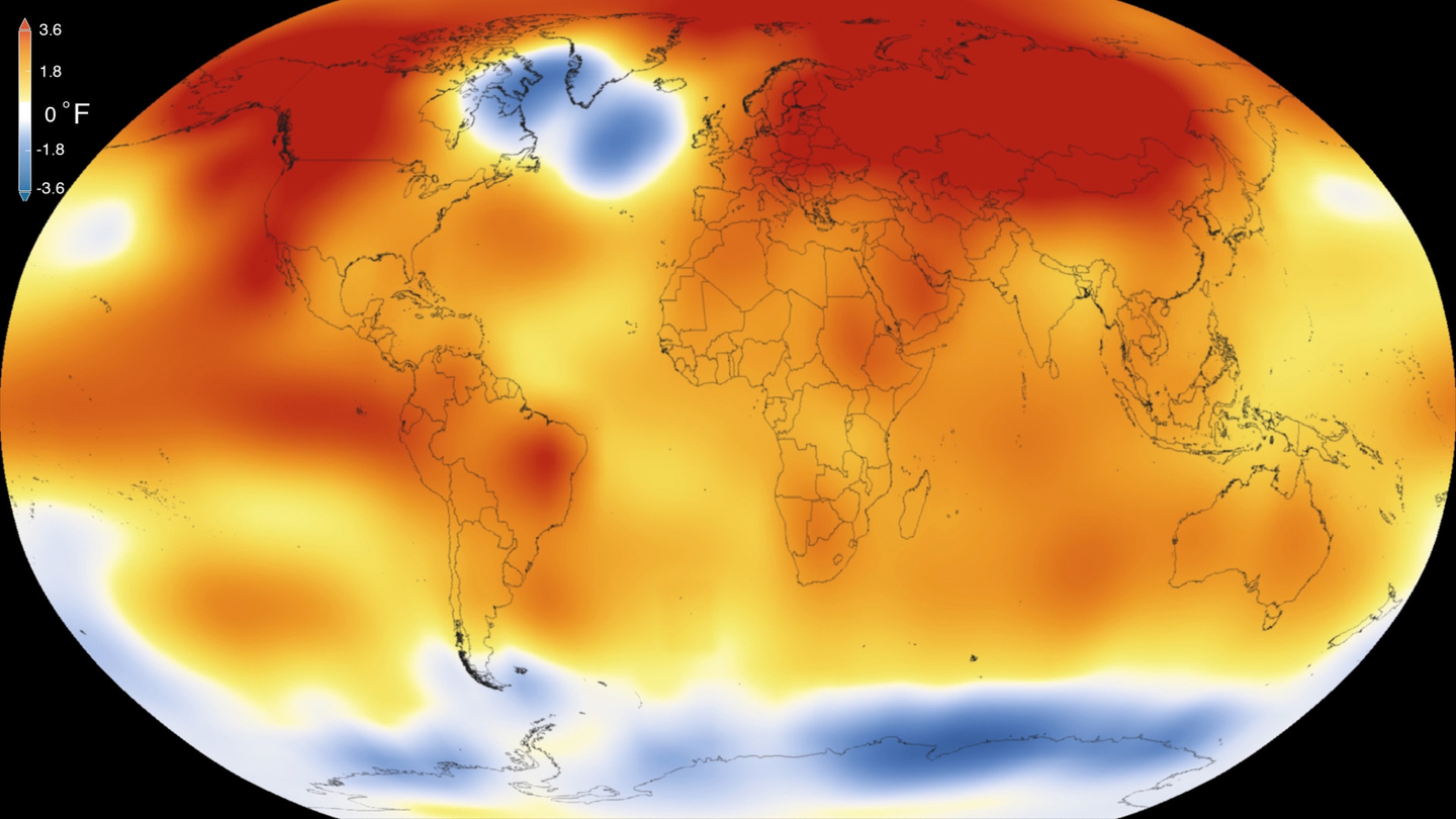 While most oceans around the globe steadily warm, the region south of Greenland has stubbornly cooled, creating a noticeable cold spot.
