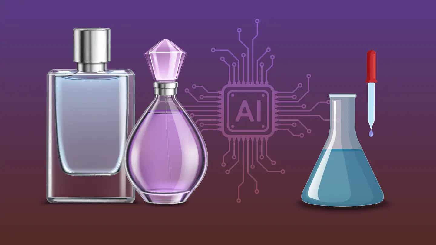 AI fragrance model creates custom scents using essential oils and mass spectrometry for fast, scalable aroma design.