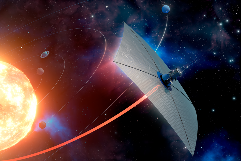 Solar sails and fusion drives could transform deep space travel.