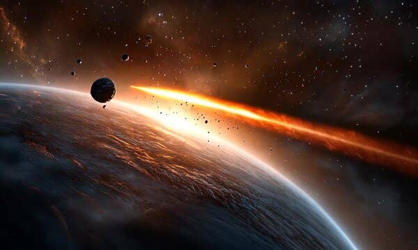 New research shows how the Sun’s motion causes comets and meteor showers to shift and spread across time.