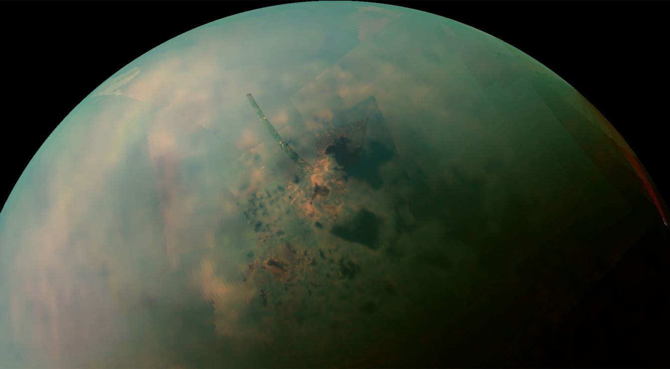 Saturn’s largest moon doesn’t spin like Earth. Instead, Titan’s atmosphere tilts and shifts with the seasons, baffling scientists and shaping NASA’s next big mission.