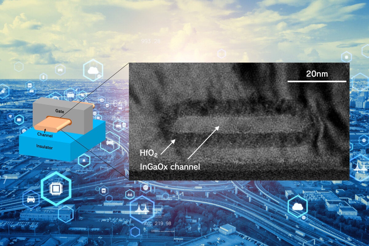 Researchers at the Institute of Industrial Science, The University of Tokyo, have produced a new type of transistor, which is a key component of electronics