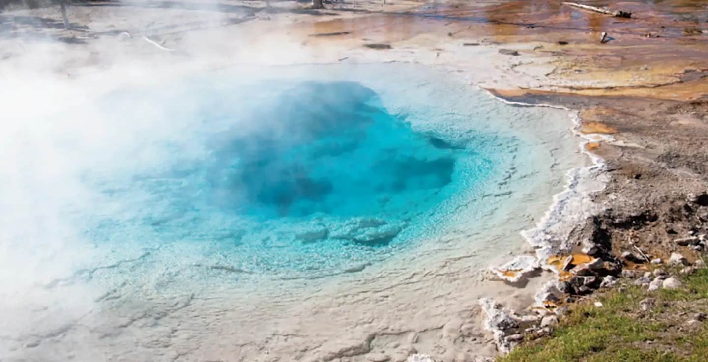 Yellowstone’s geothermal features—like its famous geysers, bubbling mud pots, and steam vents—release much of that gas naturally. Yellowstone’s geothermal features—like its famous geysers, bubbling mud pots, and steam vents—release much of that gas naturally.