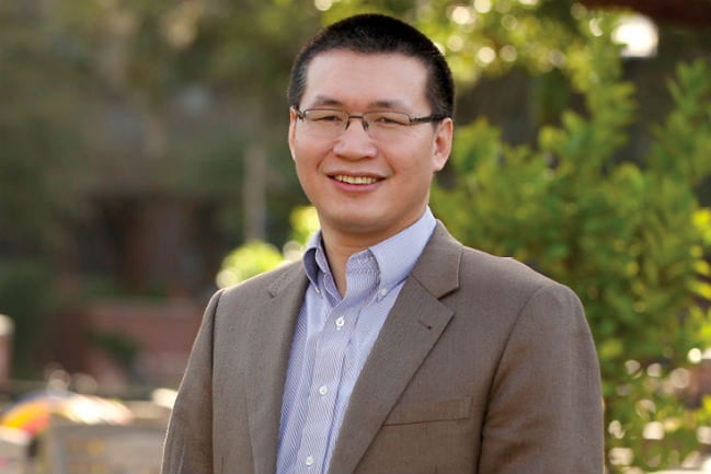 Dr. Hesheng Liu, a collaborator on the study.