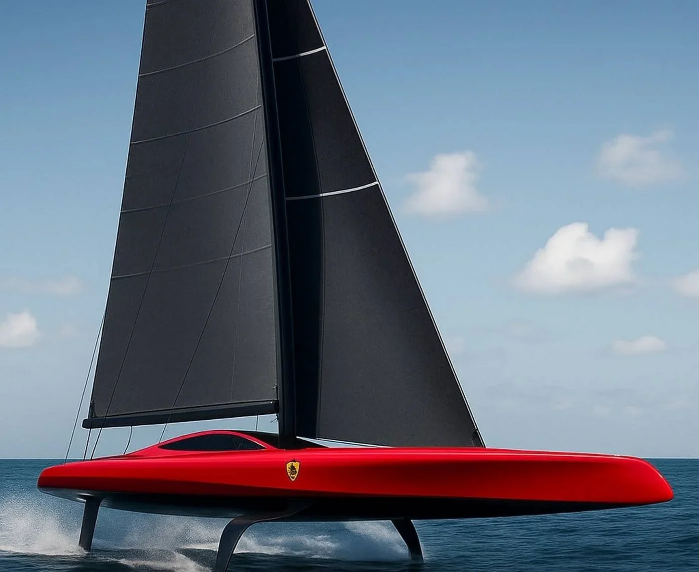 Ferrari’s new Hypersail yacht: Flying across oceans without fuel