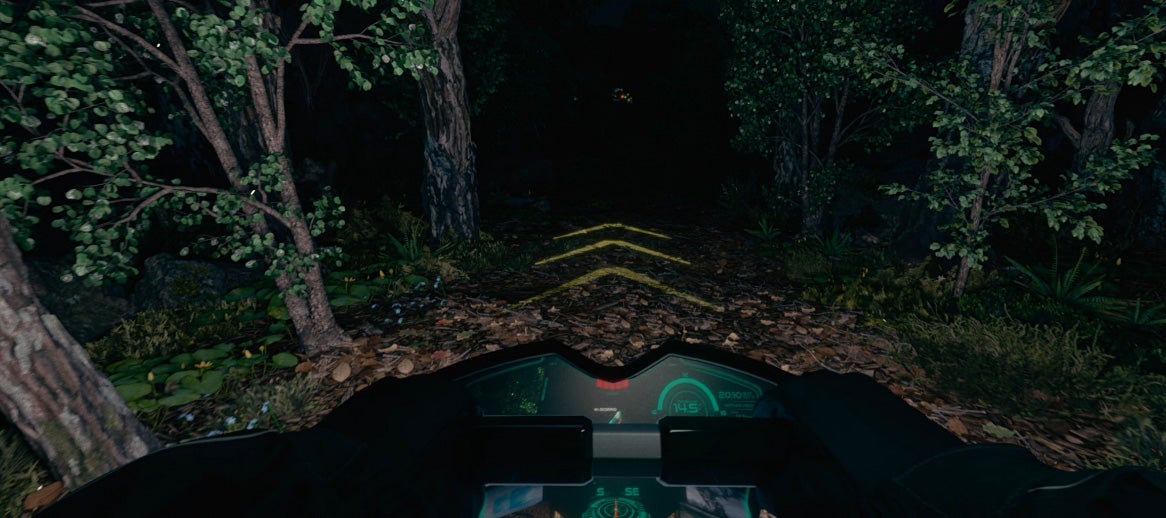 Equipped with an instrument panel that displays hydrogen level, route to the summit, center of gravity position, and other information. At night, it supports optimal riding by projecting markers onto the road surface to indicate the path ahead.