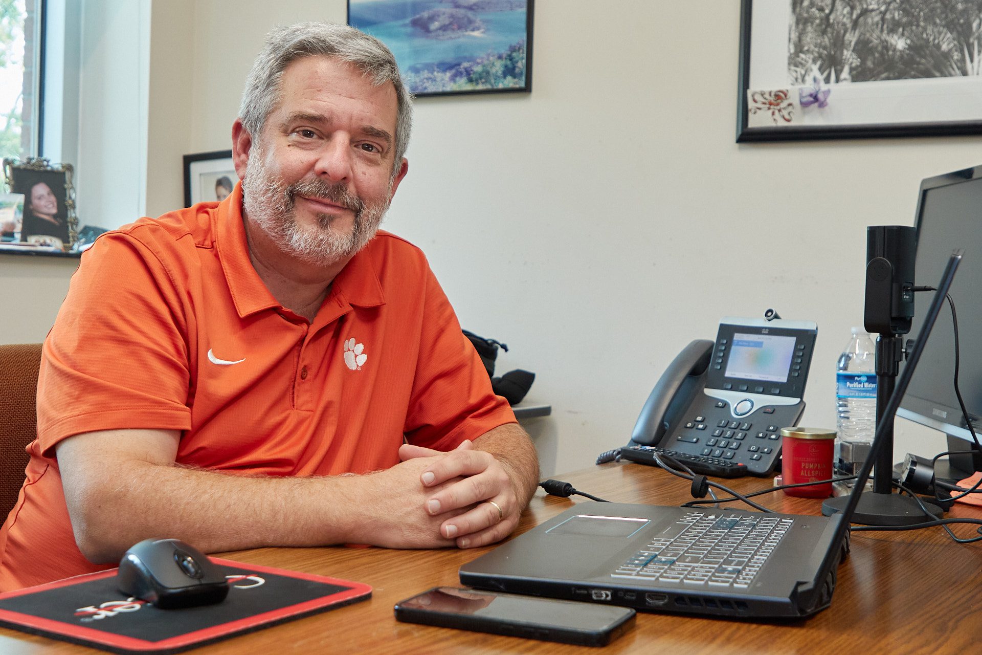 Alex Feltus, professor in the Clemson Department of Genetics and Biochemistry