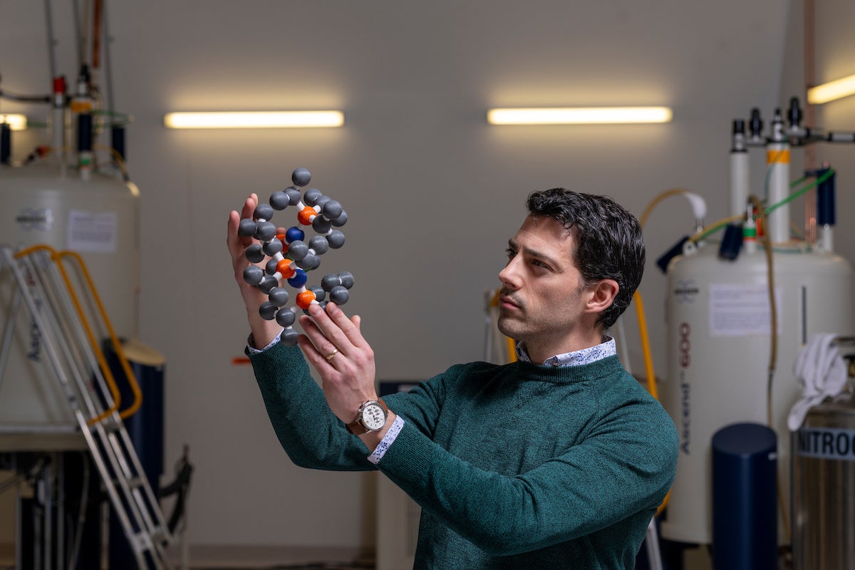 Professor Nicholas Chilton research focuses on the magnetic properties of molecules to understand electronic structure and physical properties.