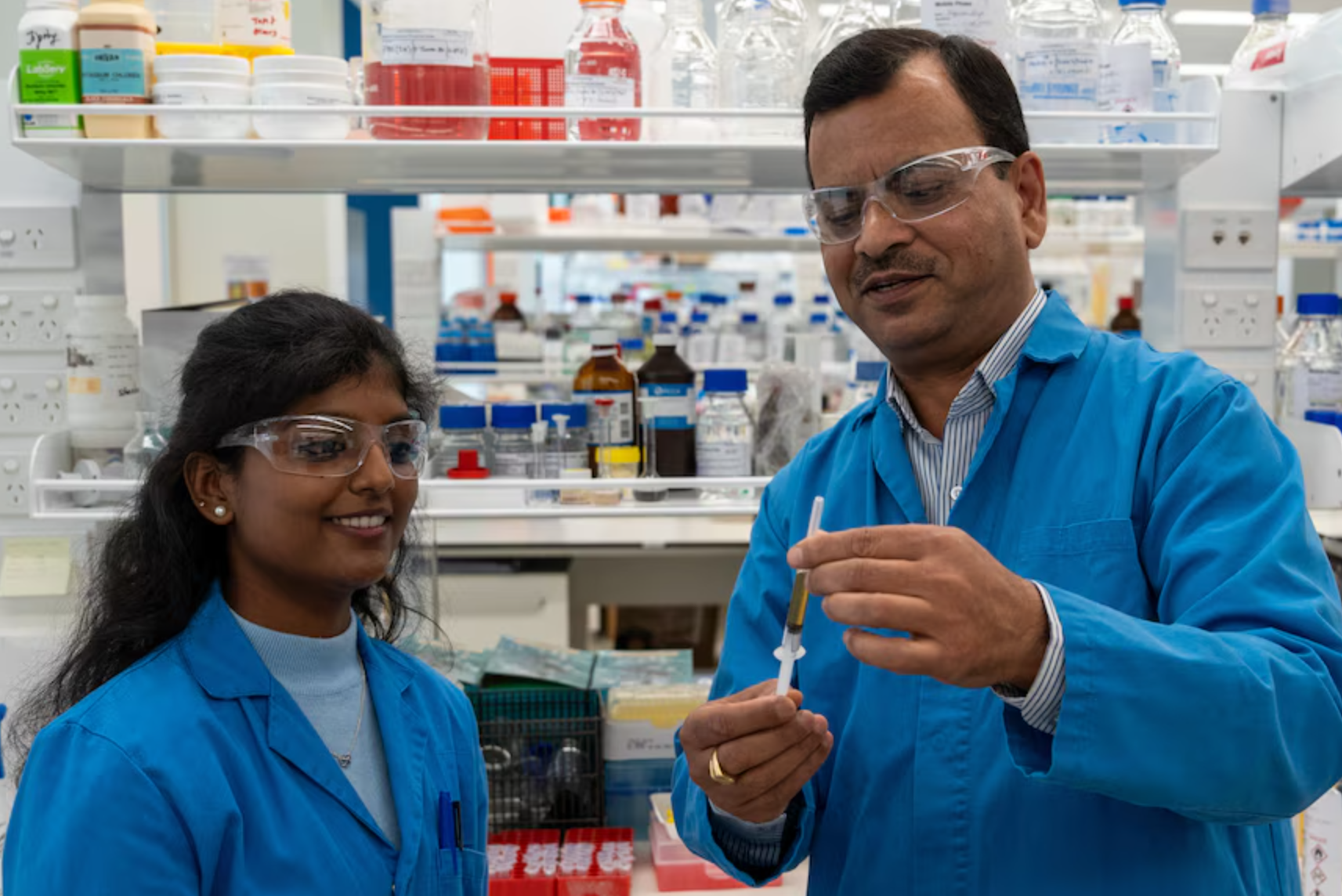 After more than two years of dedicated research, Sanjay Garg and Deepa Nakmode successfully developed the injection.