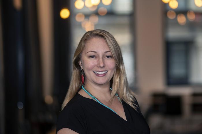 Blakesley Burkhart, a Rutgers University astrophysicist, has led a team that discovered the molecular hydrogen gas cloud, Eos.
