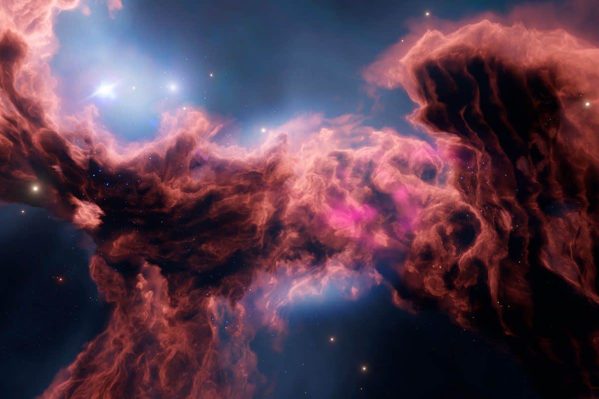 Astronomers discover Eos, a dark molecular cloud near Earth, revealing hidden gas using ultraviolet light detection.