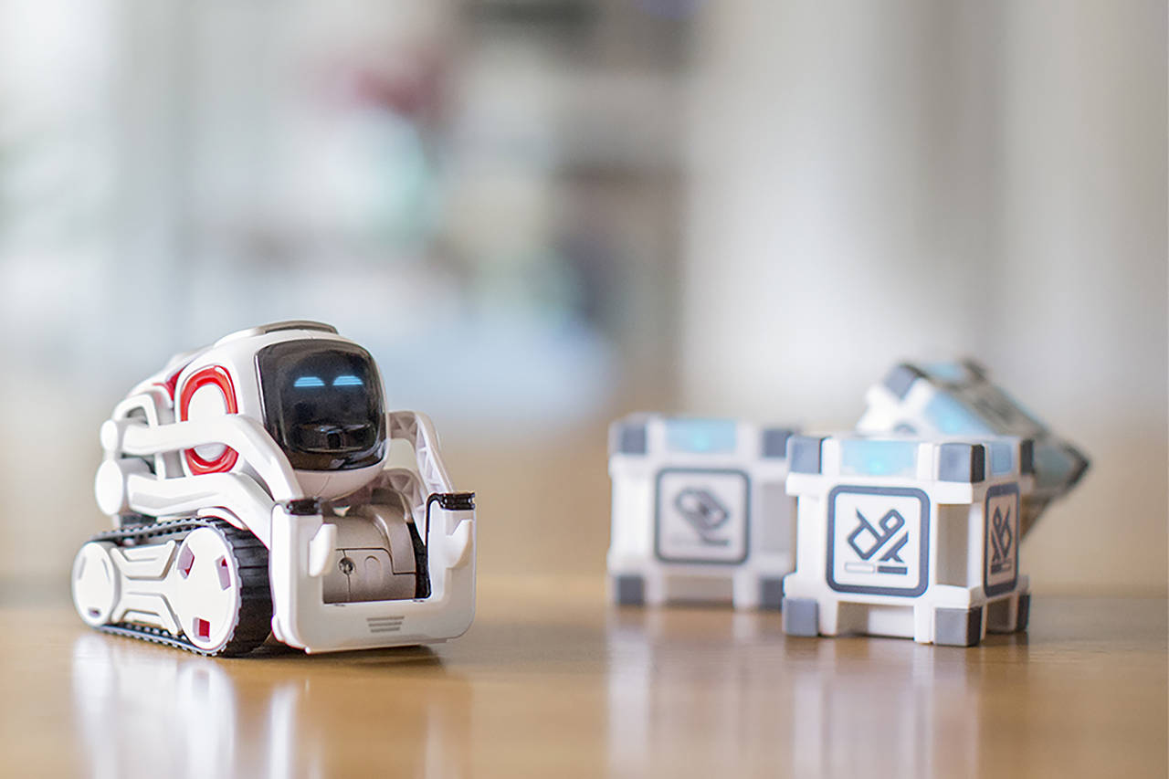 Cozmo expressing "joy."