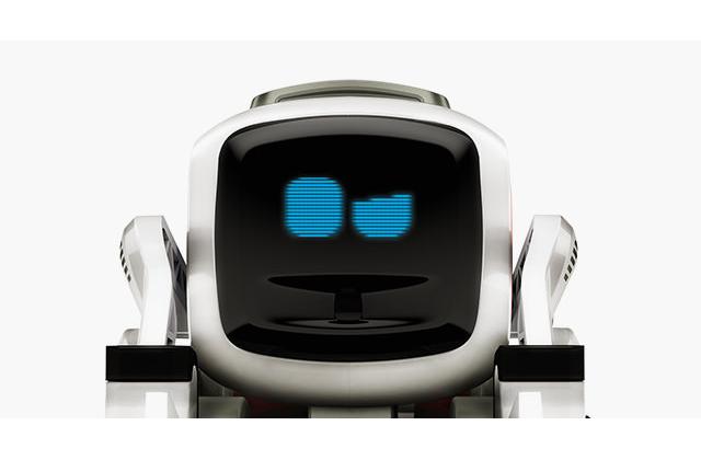 Cozmo "raising an eyebrow."