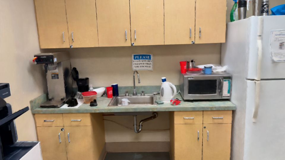 Final rendering of the kitchen.