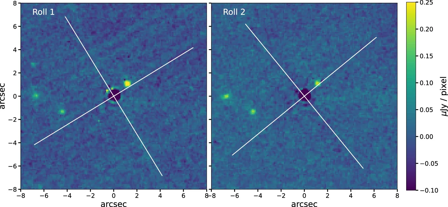 JWST individual data sets.