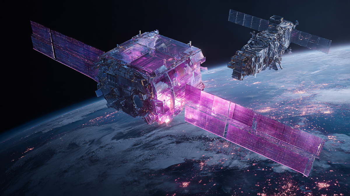 AI-powered satellite launches in just 13 months, using real-time self-monitoring tech to predict system performance in orbit.