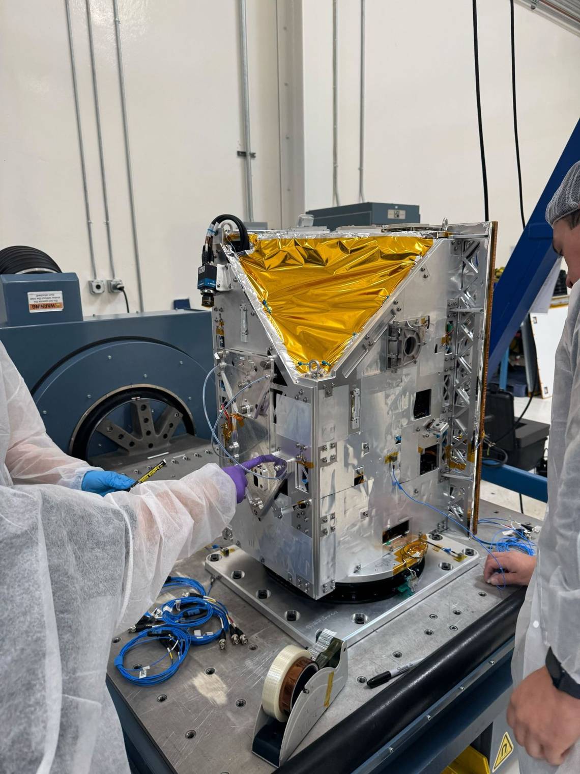 A satellite made by Proteus Space with payload help from UC Davis researchers, is planned for an October launch that the aerospace company says would make it the fastest-ever launch-qualified satellite.