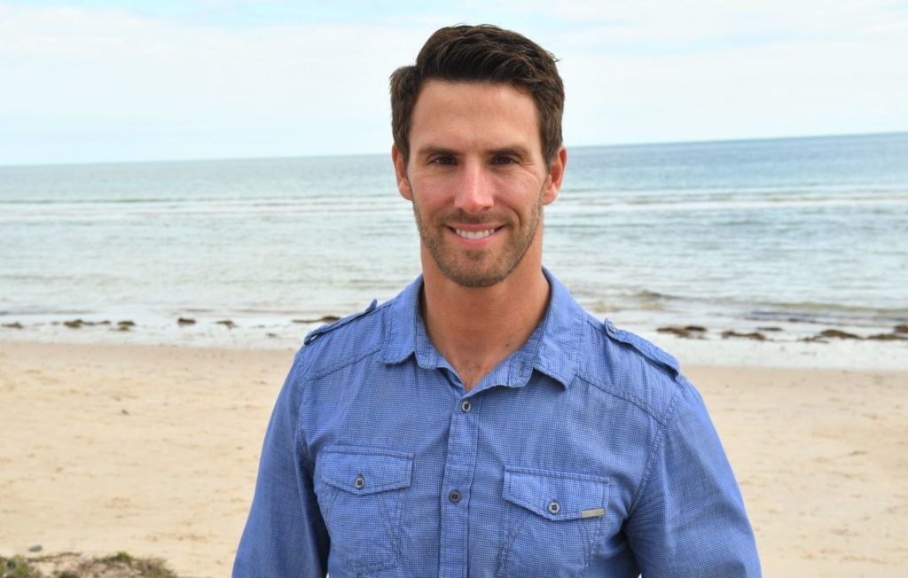 Professor Charlie Huveneers, from the College of Science and Engineering Southern Shark Ecology Group.