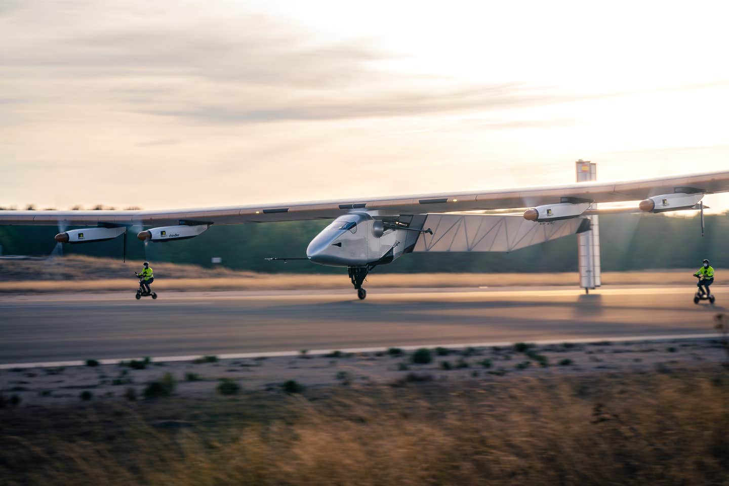 A new solar-powered drone, developed by Skydweller Aero and Thales, aims to fly for months without landing.
