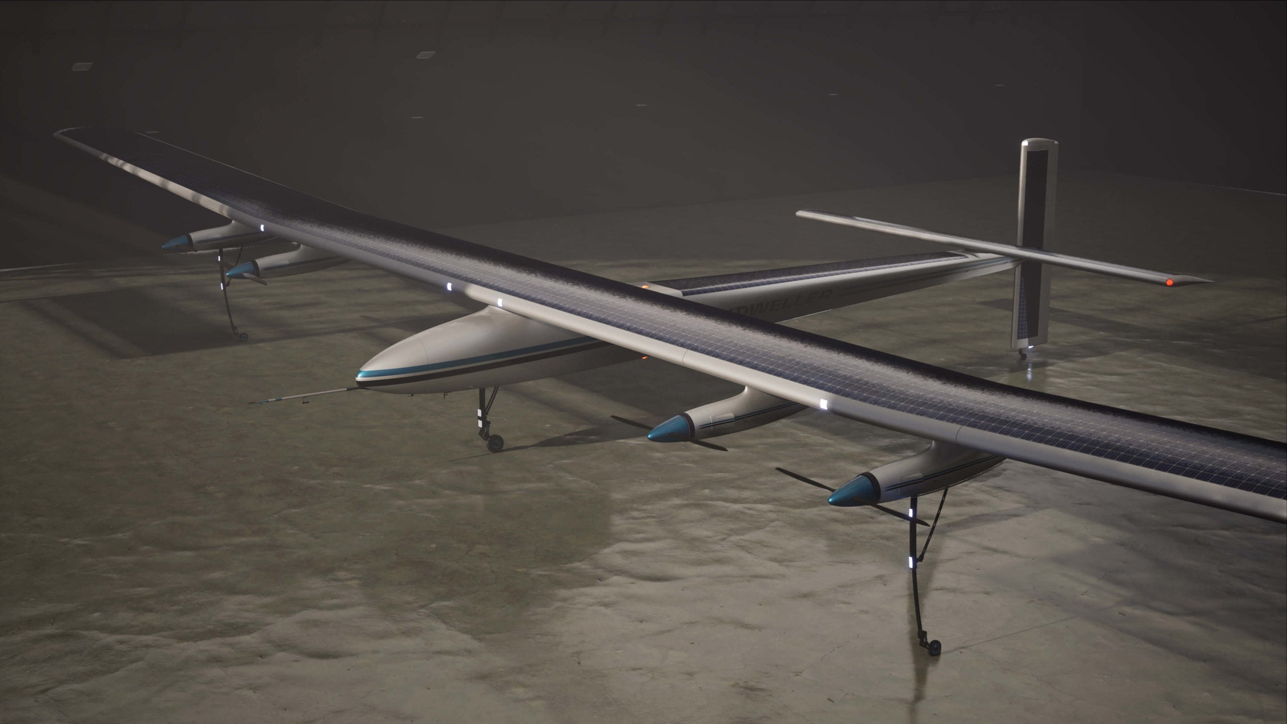 Skydweller contains 17,248 solar panel powering its 90 day flight durations. 