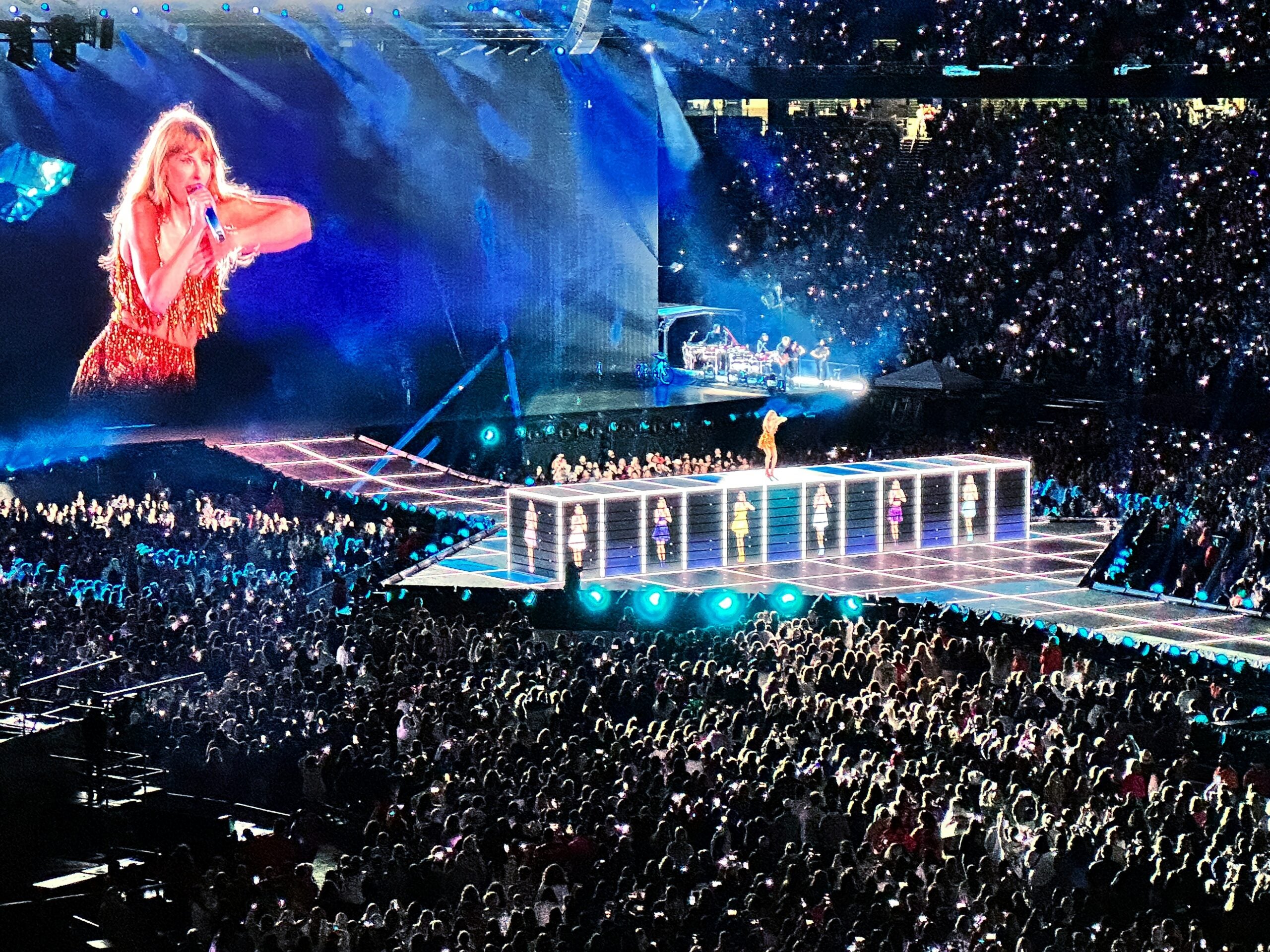 Taylor Swift’s Eras Tour may have dazzled audiences with glitter and heartbreak ballads, but behind the scenes, a different kind of drama unfolded. 