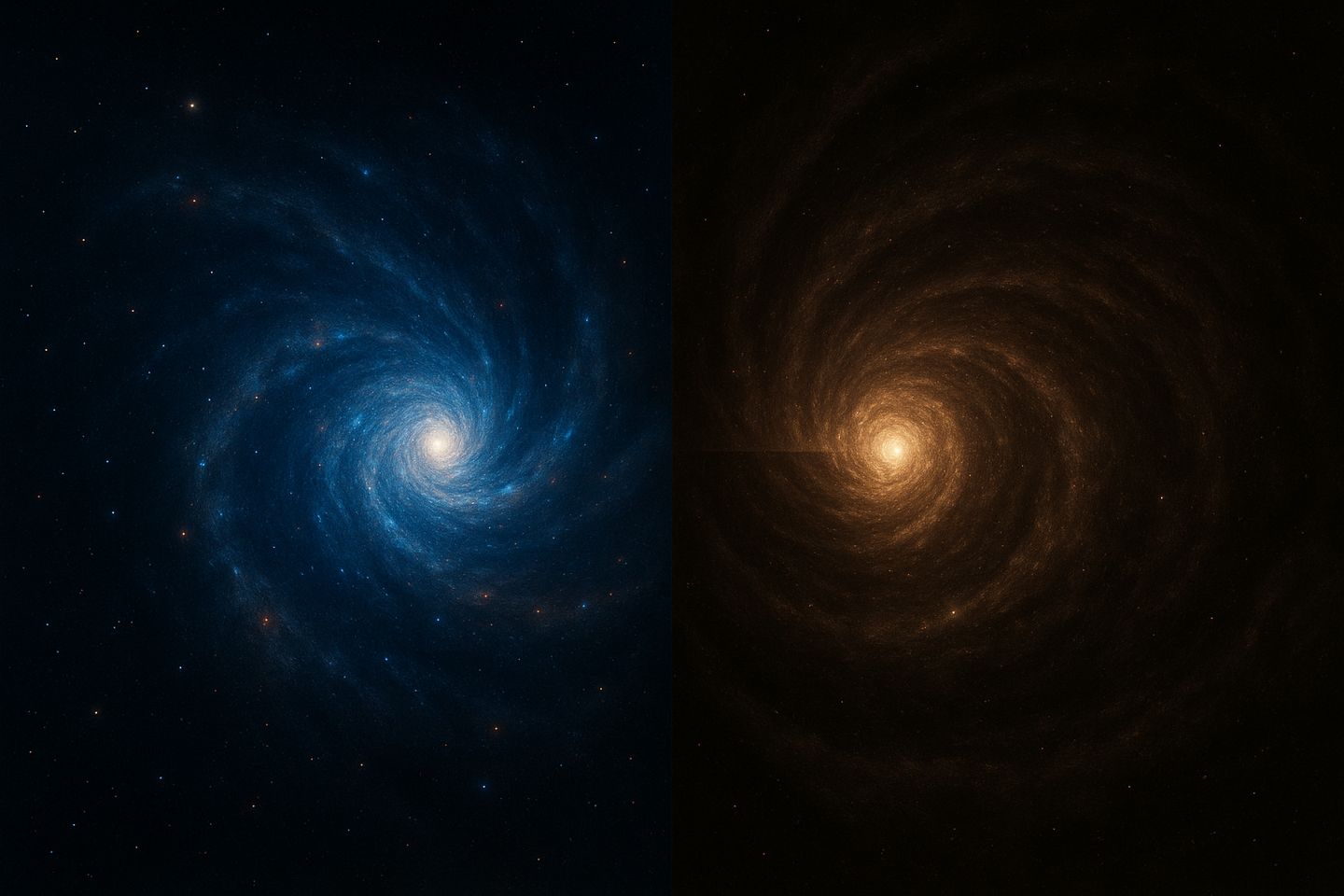 On one side is our Universe, expanding and moving forward in time as we experience it. On the other side is a mirror Universe that also expands, but in the opposite time direction from our point of view.