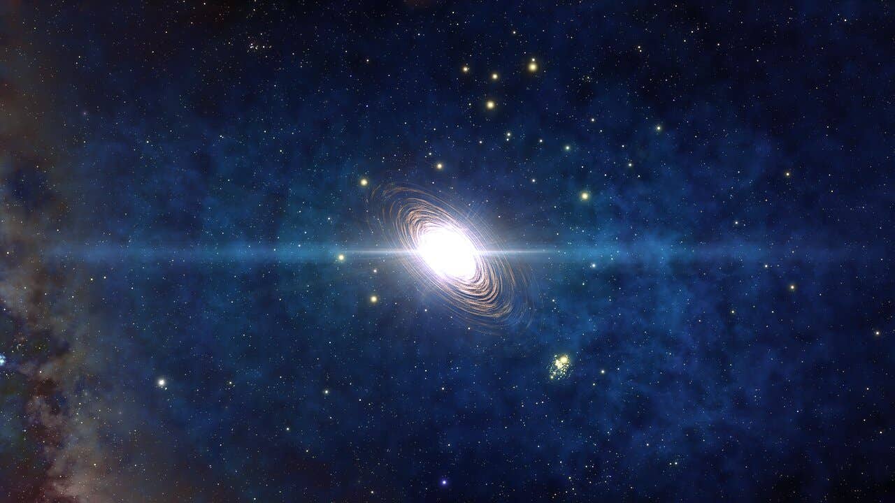 Artist’s impression of one of the first generation of stars – Pop III stars.