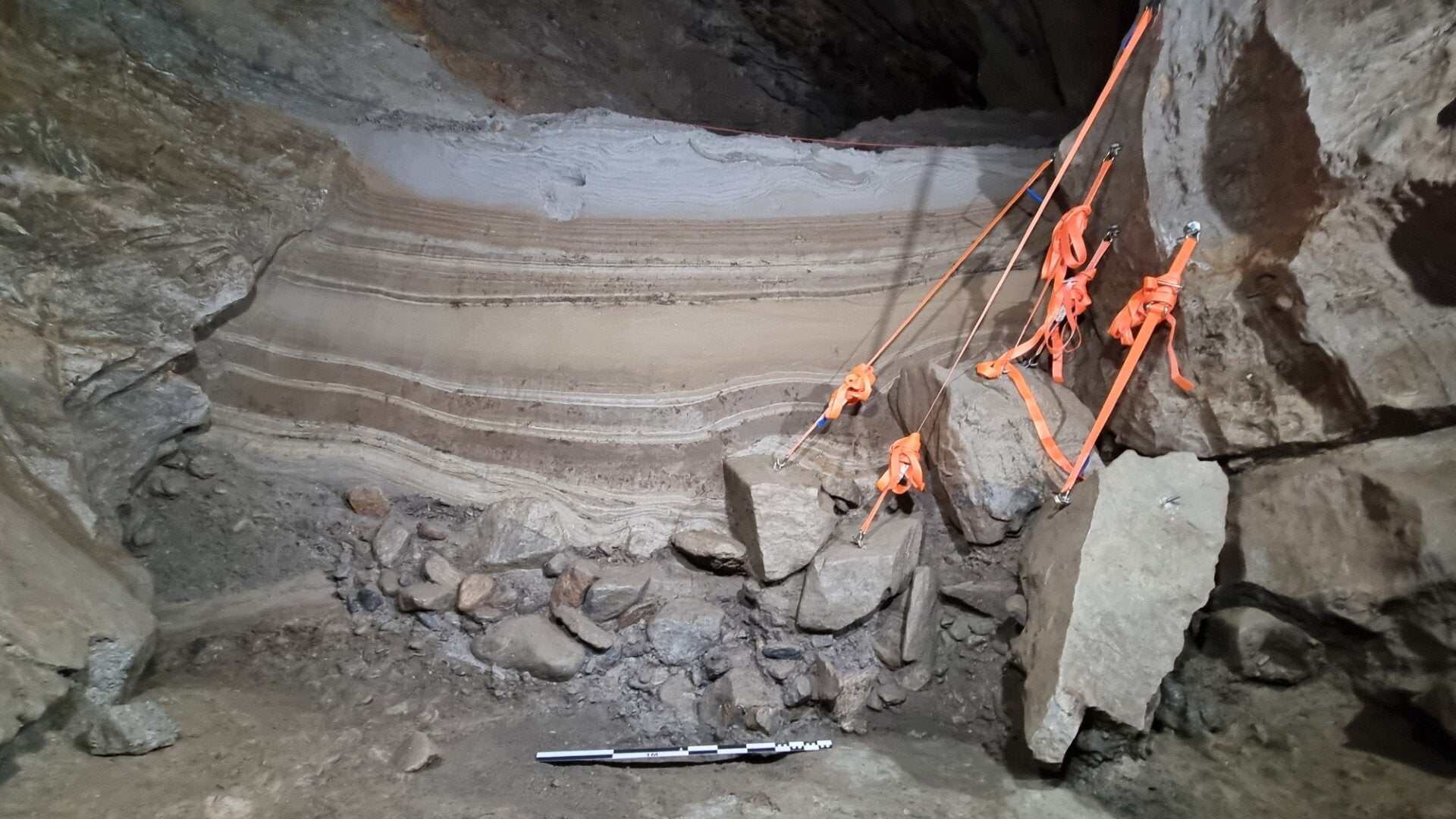 Cave contents.