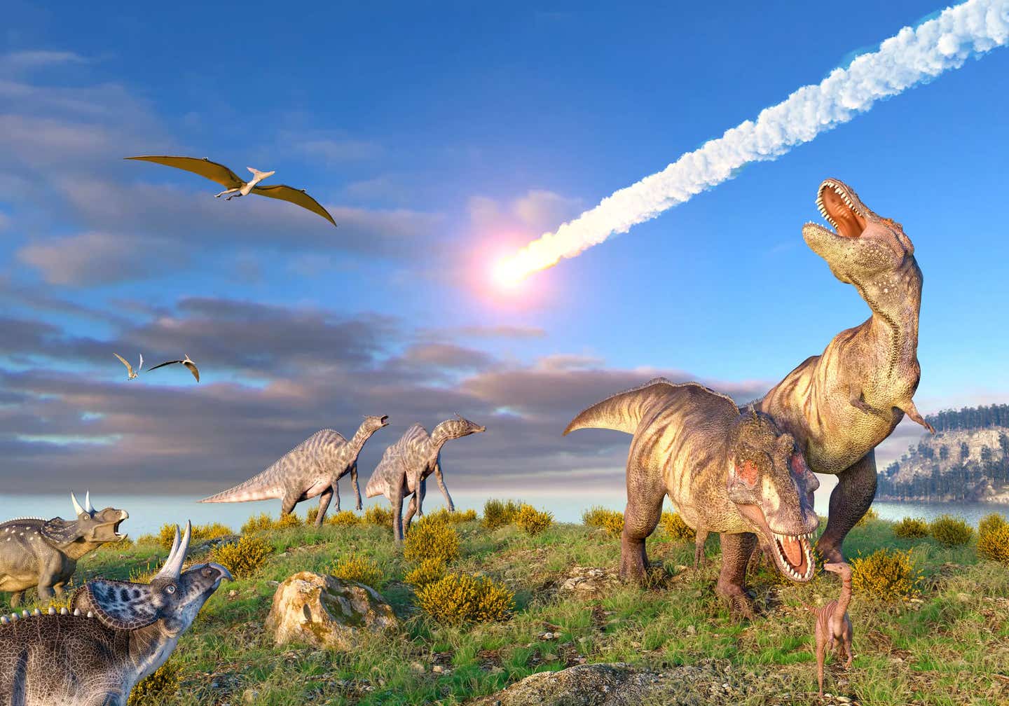 A giant asteroid that ended the dinosaurs triggered an earthquake so massive that it shook Earth for months