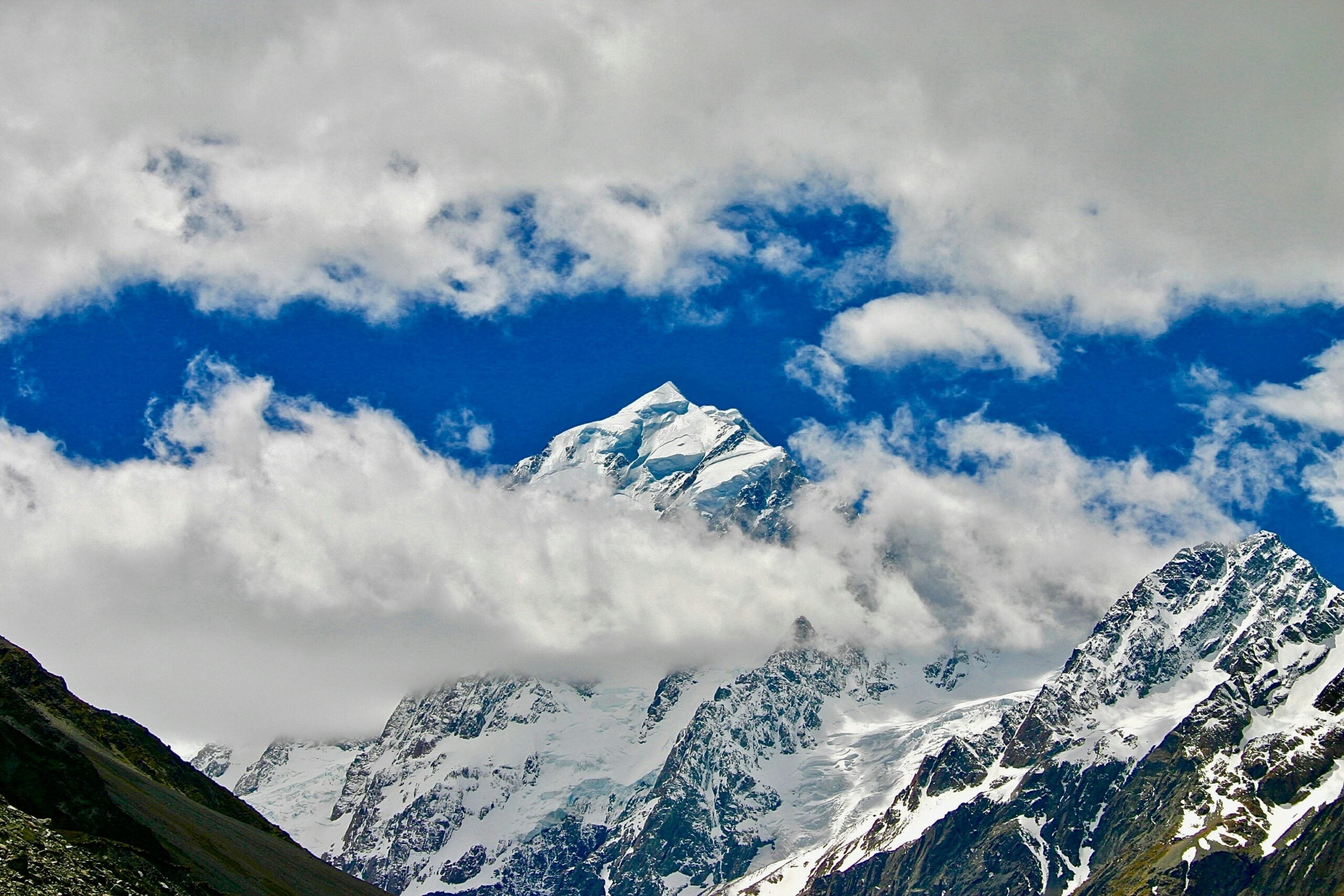 Clouds that contain both supercooled water and ice are called mixed-phase clouds.