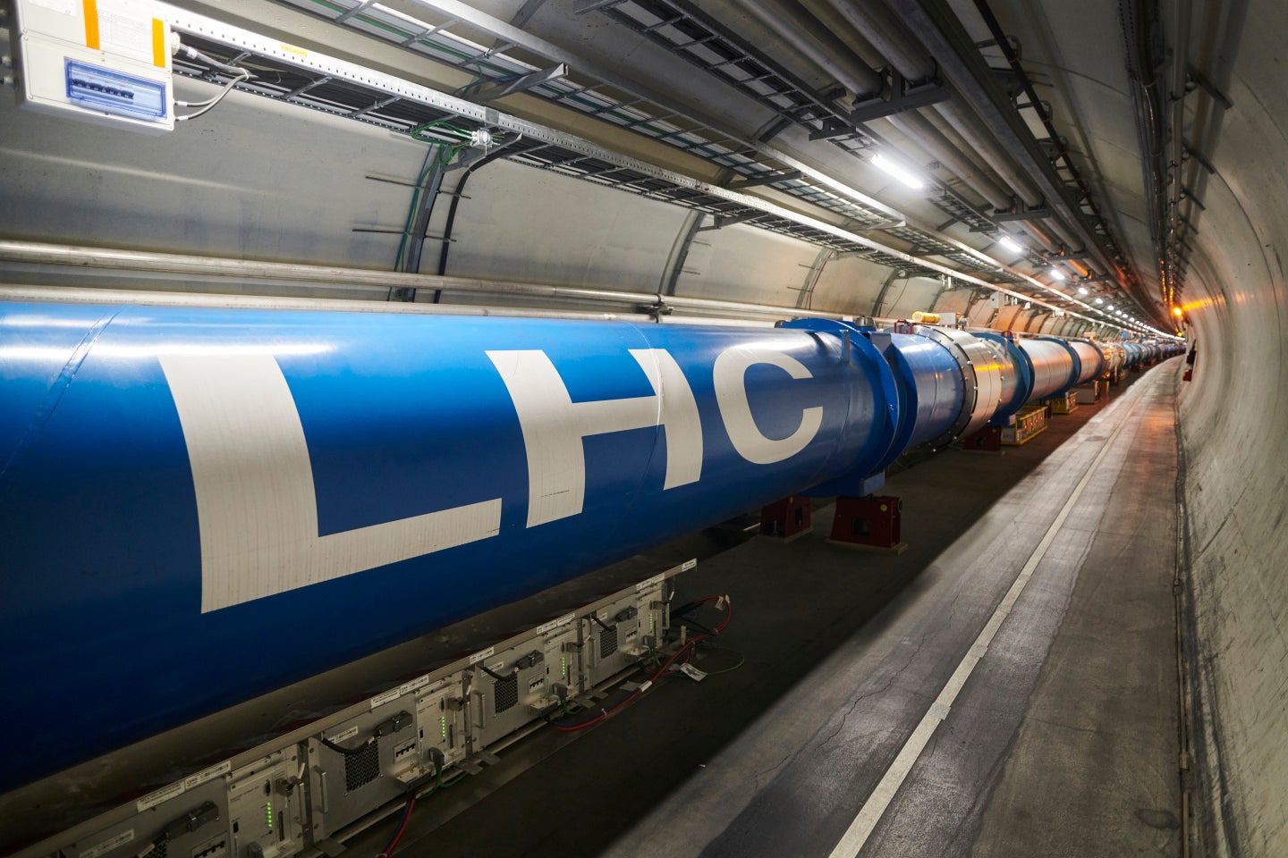 CERN's Large Hadron Collider. Researchers paired nuclear waste with a particle accelerator.