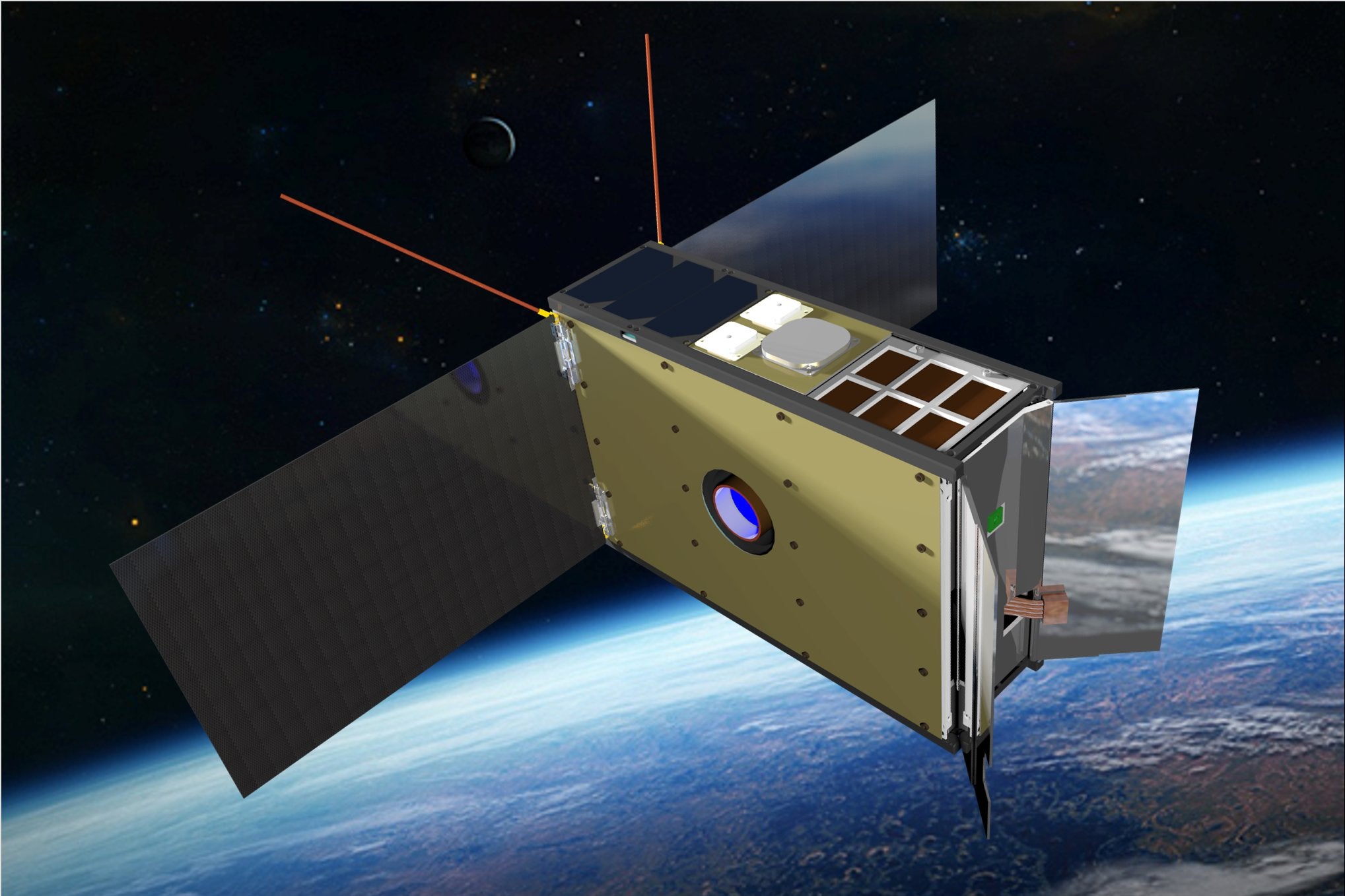 The groundbreaking Australian-made Space Industry Responsive Intelligent Thermal (SpIRIT) nanosatellite