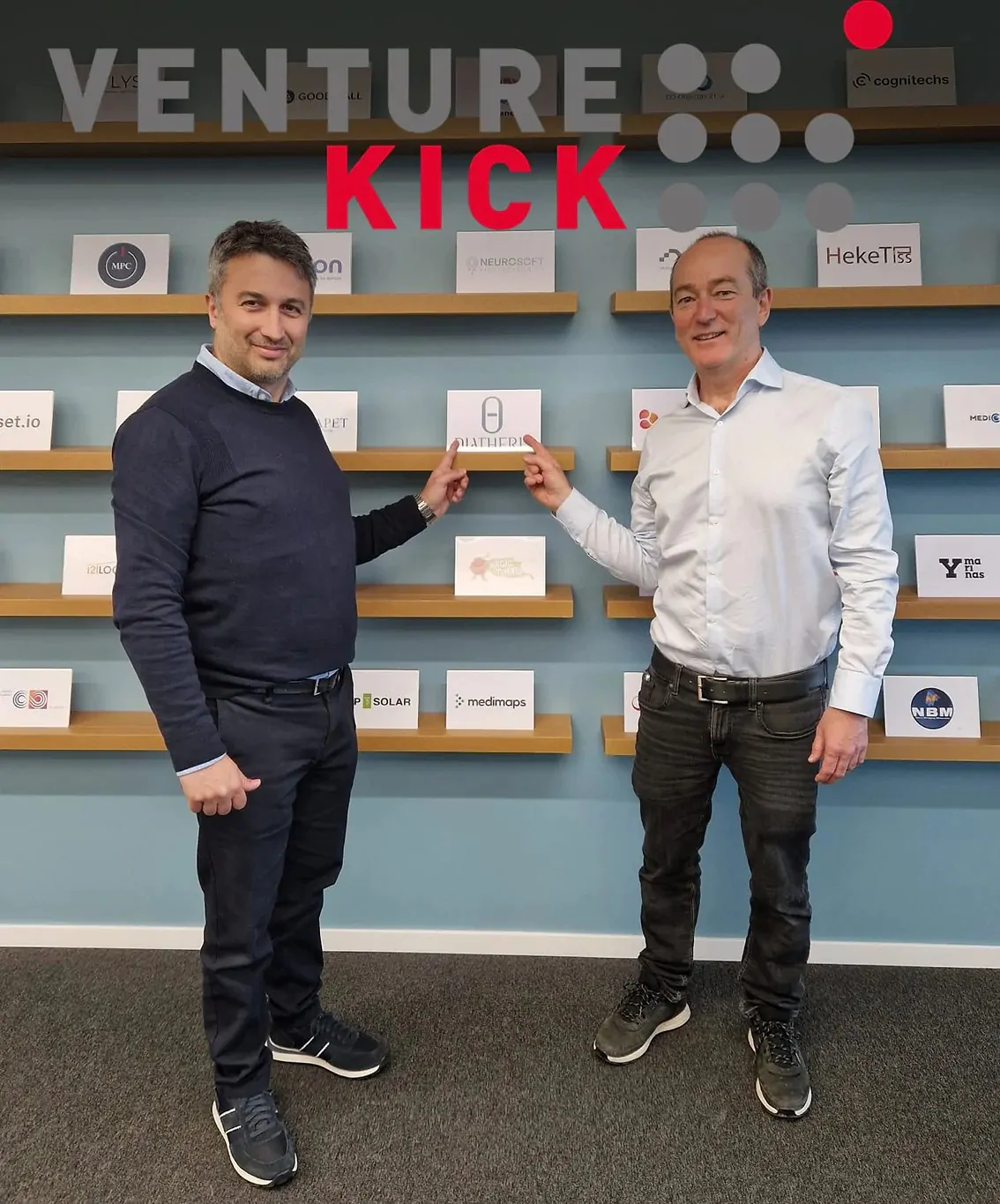 Marche researchers Giorgio Ramadori and Roberto Coppari, co-founders of the Geneva-based biotech startup DiaTheris, won top honors at Switzerland’s 2023 Venture competition for emerging entrepreneurs.