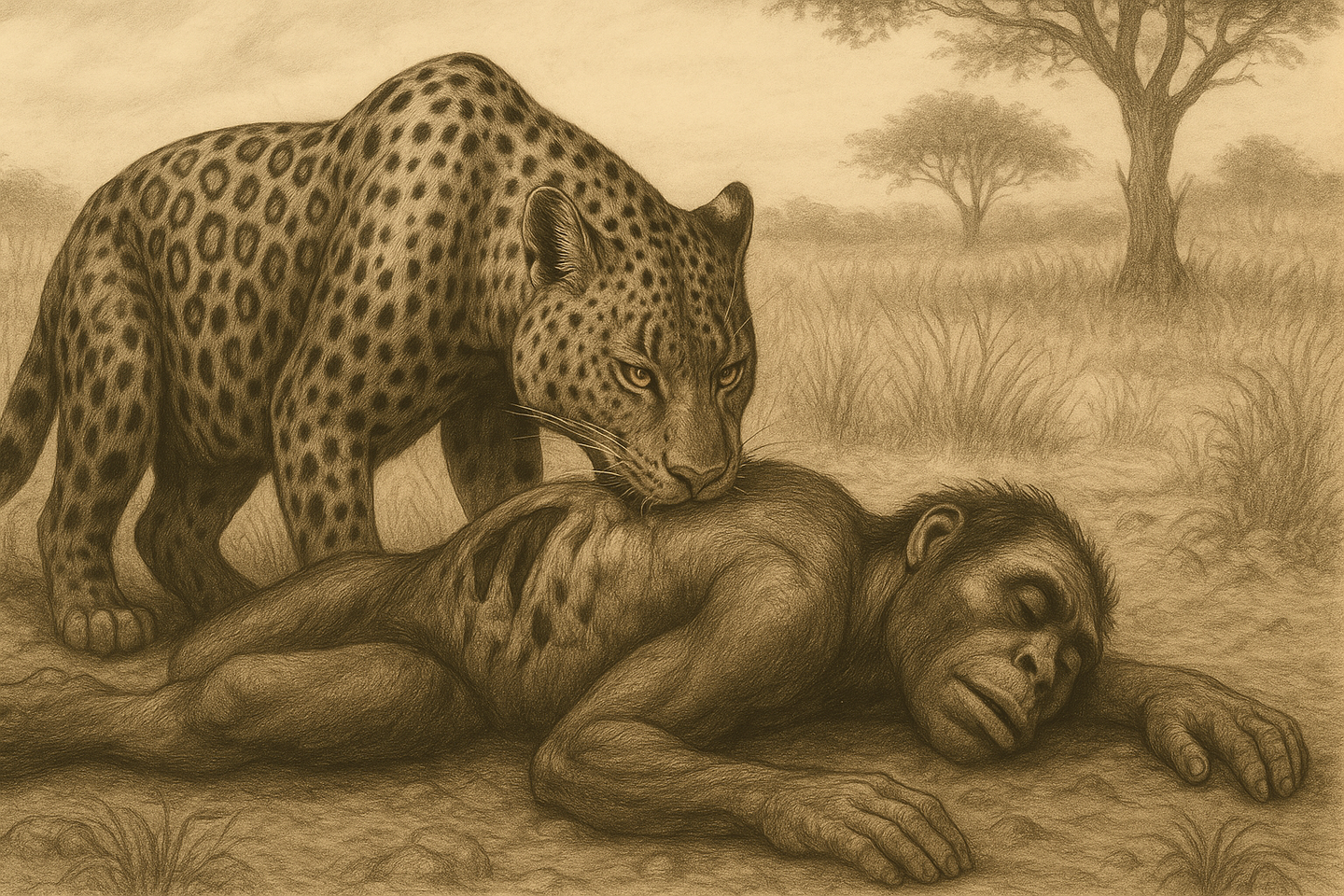 A new study using artificial intelligence shows Homo habilis was still preyed upon by leopards 2 million years ago