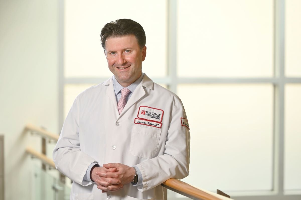 Alexander Kutikov, MD, FACS, Chair of the Department of Urology at Fox Chase Cancer Center
