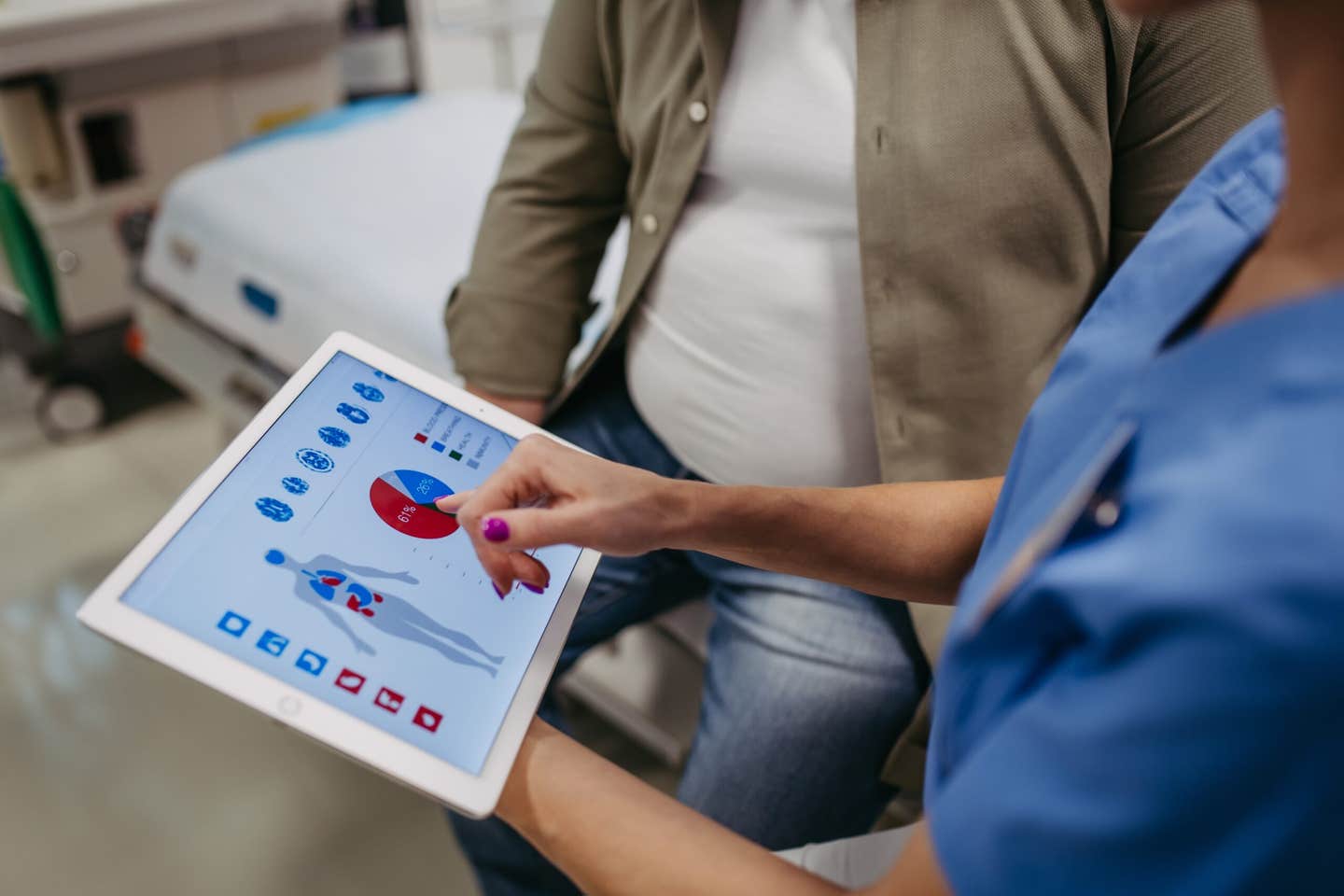 A new genetic study finds that fat stored around organs and in the liver may raise cancer risk