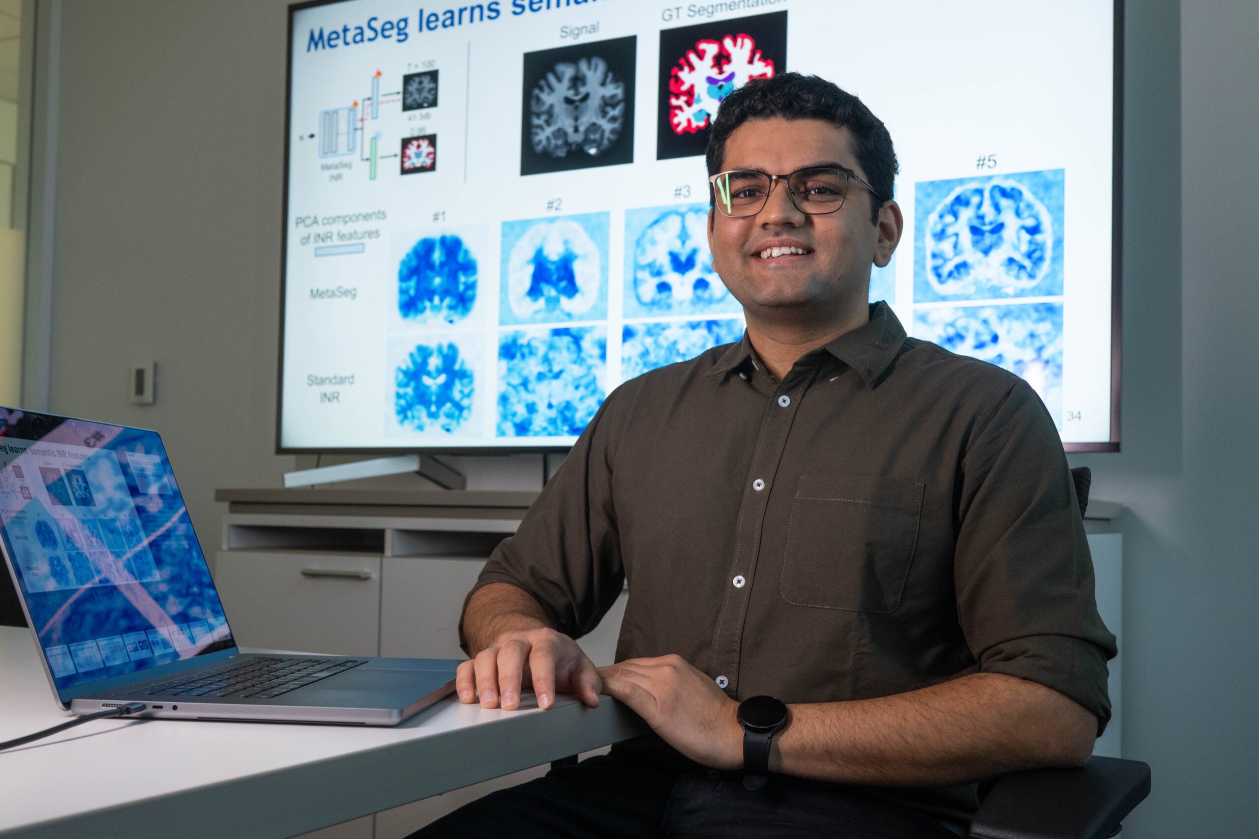 Kushal Vyas is an electrical and computer engineering doctoral student at Rice University and first author.