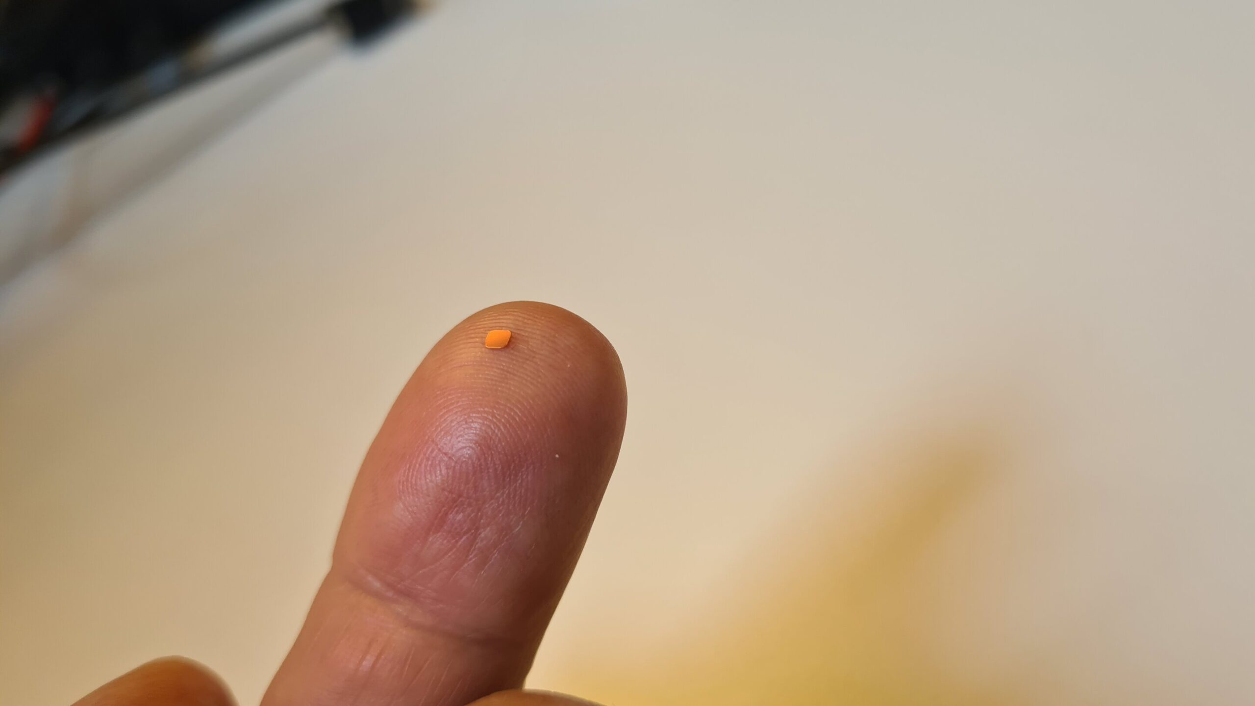 The PRIMA ultra-thin microchip.