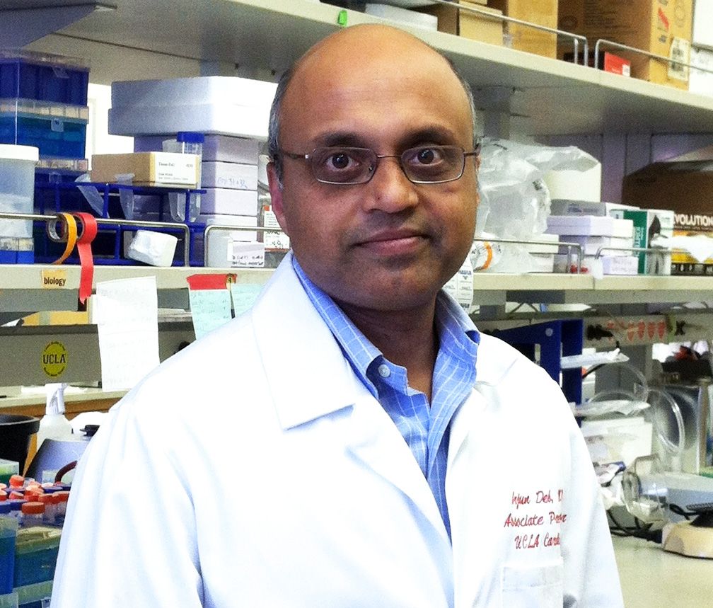 UCLA cardiovascular scientist Arjun Deb. 