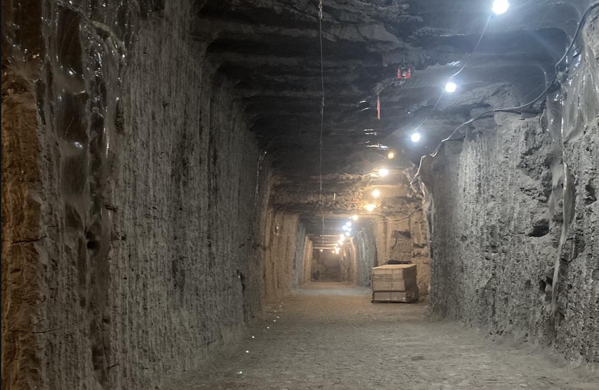 The U.S. Army Corps of Engineers’ Permafrost Tunnel near Fairbanks, Alaska.