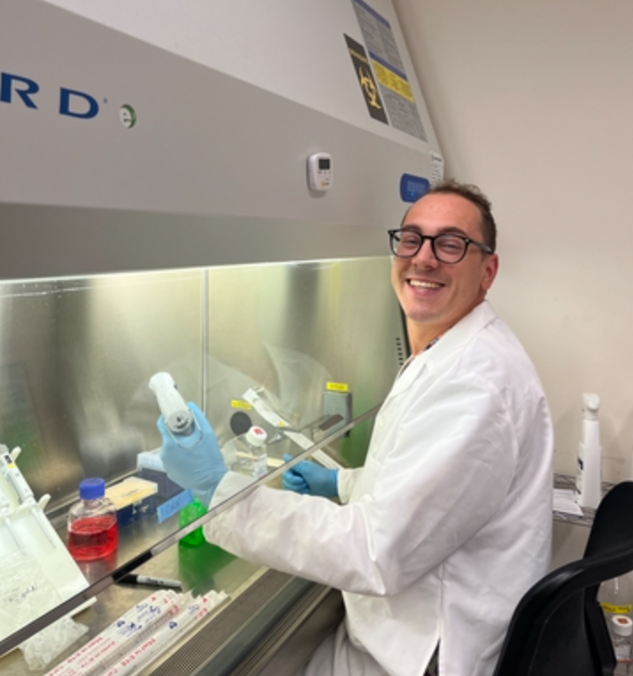 Griffin Kane, a postdoctoral fellow and lead author on the paper.